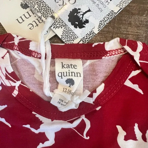 Kate Quinn lap neck bodysuit 12-18 NWT - Picture 5 of 8